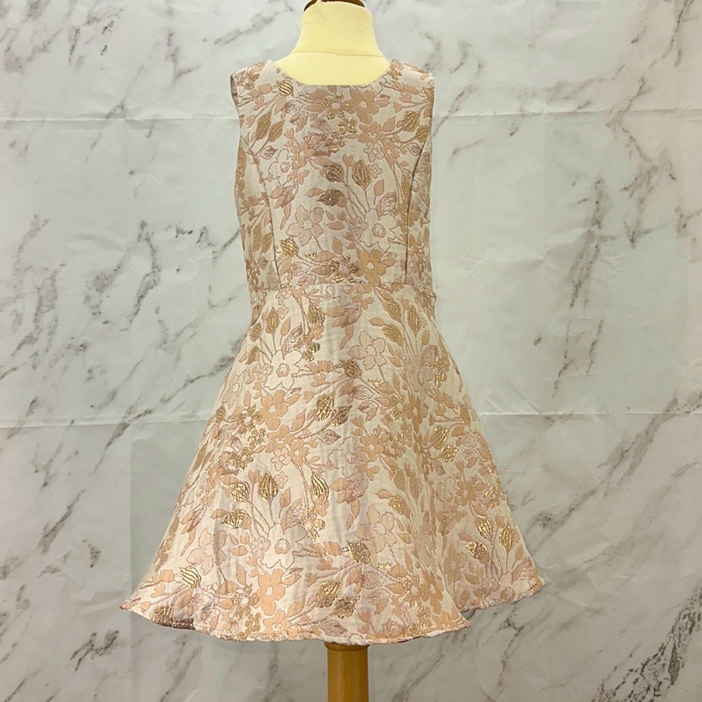 Girls Dress‎ size 6 Gold and champagne color
